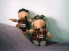 Cine e Stis, le mascotte di Cinèstis