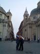 Io e Veronica a Piazza del Popolo